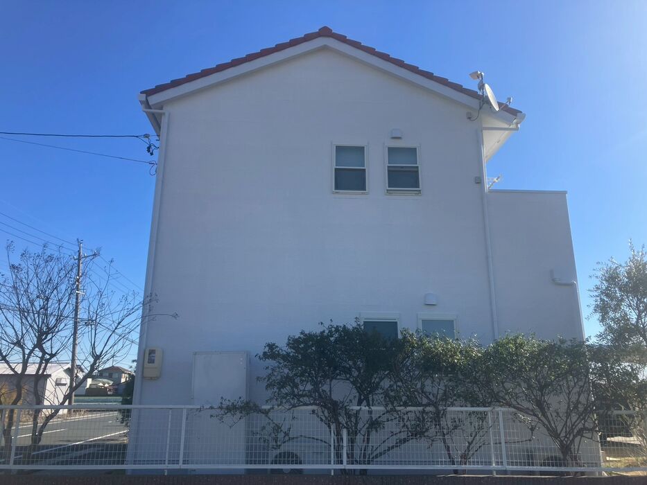画像9690：浜松市中央区下石田町で外壁塗装（シリコン）・屋根カバー工法（IGスーパーガルテクト）で施工！