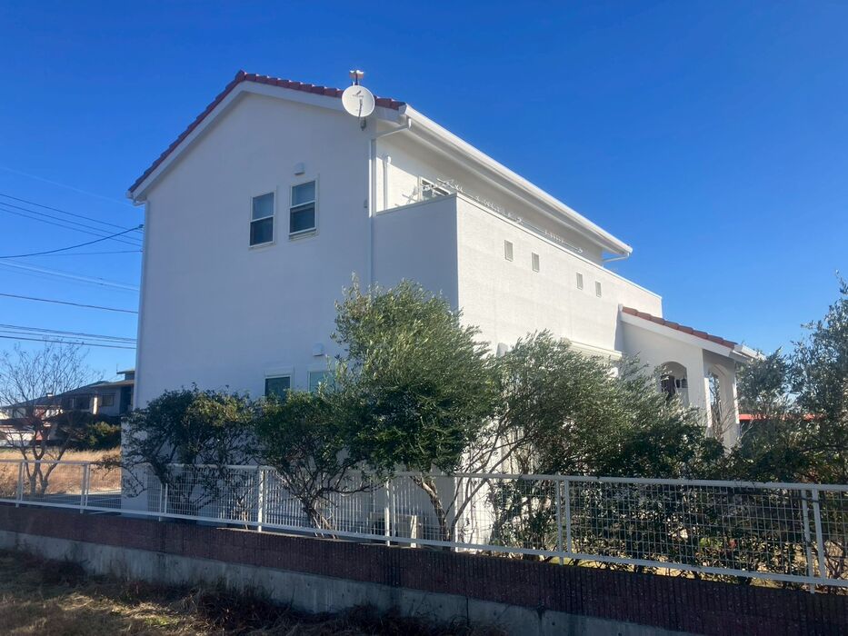 画像9691：浜松市中央区下石田町で外壁塗装（シリコン）・屋根カバー工法（IGスーパーガルテクト）で施工！