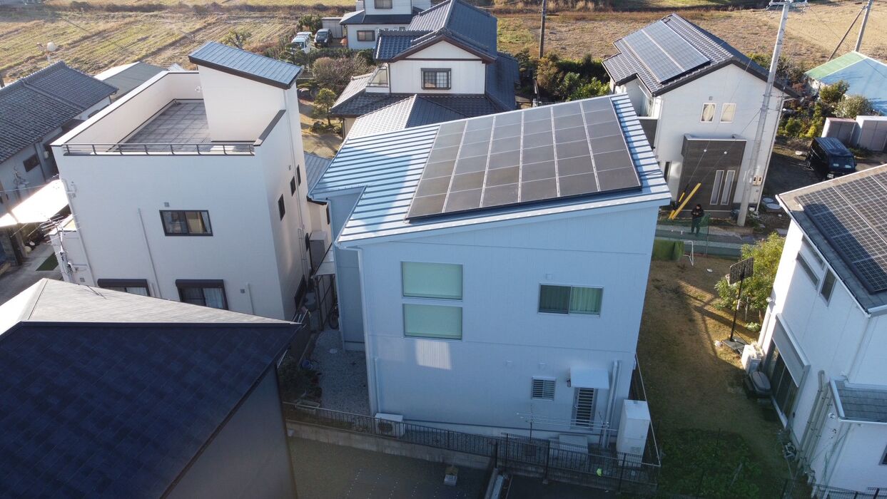 画像9696：浜松市中央区下石田町で外壁塗装（シリコン）・屋根カバー工法（IGスーパーガルテクト）で施工！