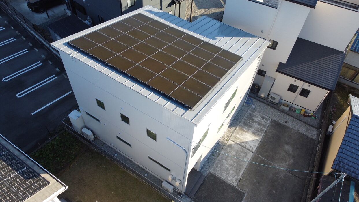 画像9699：浜松市中央区下石田町で外壁塗装（シリコン）・屋根カバー工法（IGスーパーガルテクト）で施工！