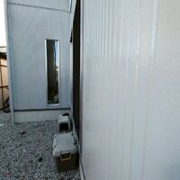 画像9702：浜松市中央区下石田町で外壁塗装（シリコン）・屋根カバー工法（IGスーパーガルテクト）で施工！
