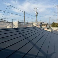 画像9734：浜松市中央区下石田町で外壁塗装（シリコン）・屋根カバー工法（IGスーパーガルテクト）で施工！