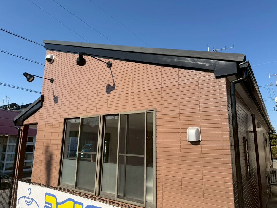 画像9735：浜松市中央区下石田町で外壁塗装（シリコン）・屋根カバー工法（IGスーパーガルテクト）で施工！