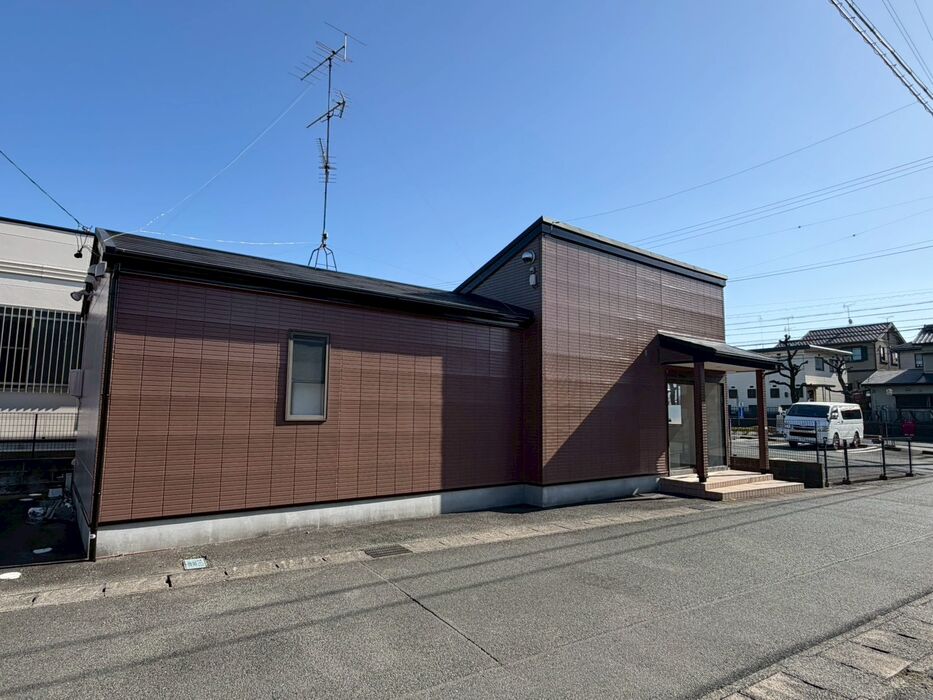 画像9742：浜松市中央区下石田町で外壁塗装（シリコン）・屋根カバー工法（IGスーパーガルテクト）で施工！