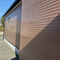 画像9744：浜松市中央区下石田町で外壁塗装（シリコン）・屋根カバー工法（IGスーパーガルテクト）で施工！