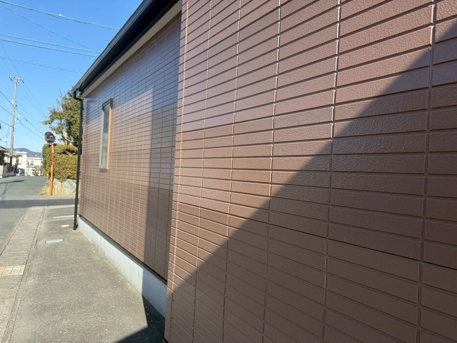 画像9744：浜松市中央区下石田町で外壁塗装（シリコン）・屋根カバー工法（IGスーパーガルテクト）で施工！