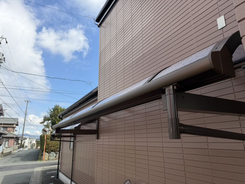 画像9761：浜松市中央区下石田町で外壁塗装（シリコン）・屋根カバー工法（IGスーパーガルテクト）で施工！
