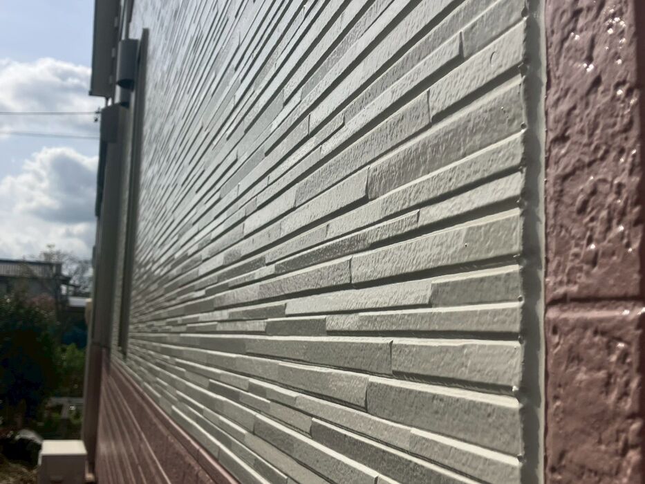画像9768：浜松市中央区下石田町で外壁塗装（シリコン）・屋根カバー工法（IGスーパーガルテクト）で施工！