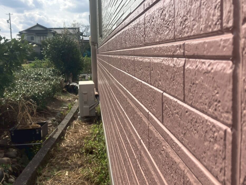 画像9769：浜松市中央区下石田町で外壁塗装（シリコン）・屋根カバー工法（IGスーパーガルテクト）で施工！