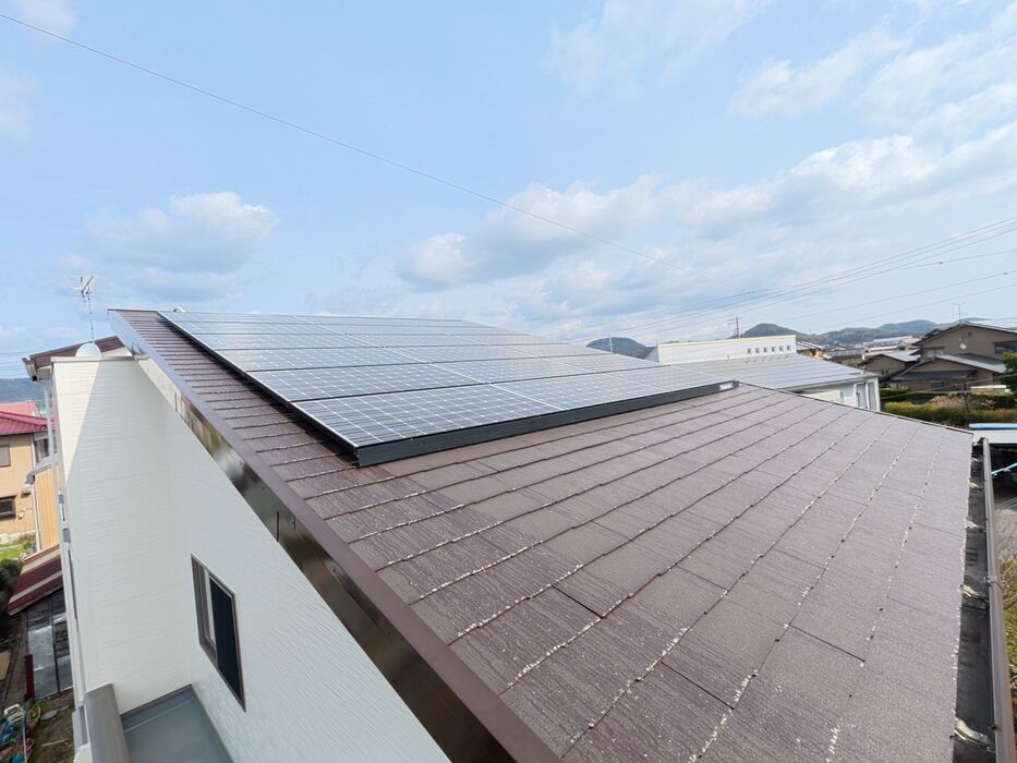画像9774：浜松市中央区下石田町で外壁塗装（シリコン）・屋根カバー工法（IGスーパーガルテクト）で施工！