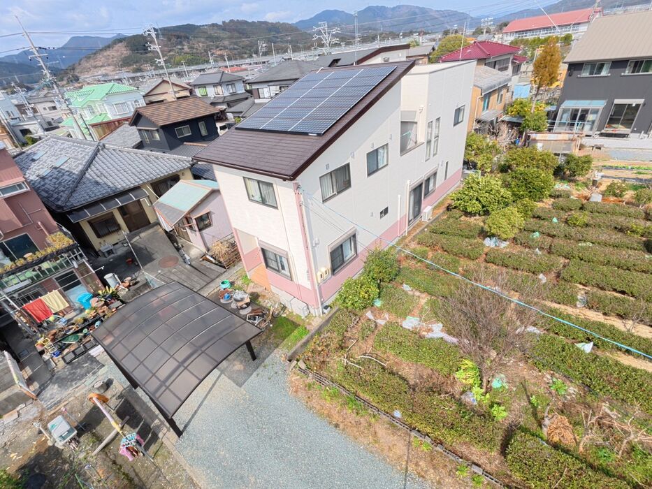 画像9775：浜松市中央区下石田町で外壁塗装（シリコン）・屋根カバー工法（IGスーパーガルテクト）で施工！