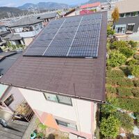 画像9776：浜松市中央区下石田町で外壁塗装（シリコン）・屋根カバー工法（IGスーパーガルテクト）で施工！