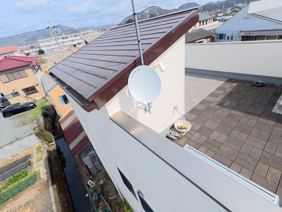 画像9780：浜松市中央区下石田町で外壁塗装（シリコン）・屋根カバー工法（IGスーパーガルテクト）で施工！